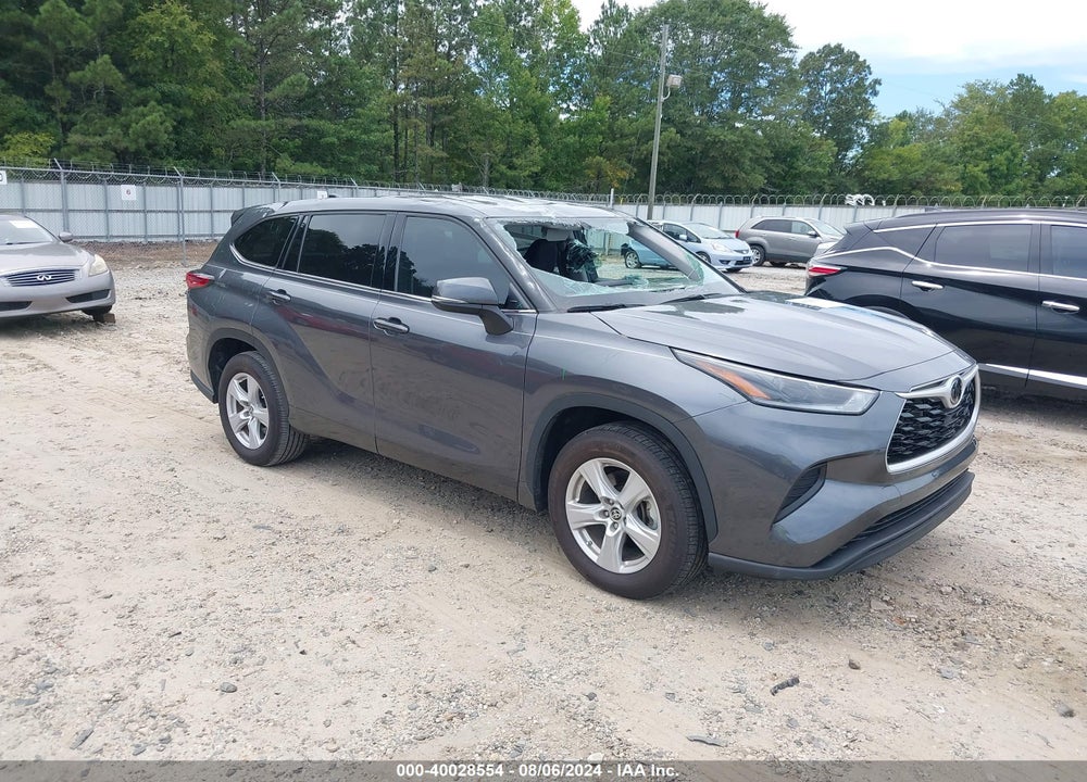 2021 TOYOTA HIGHLANDER L VIN: 5TDCZRAH9MS536055