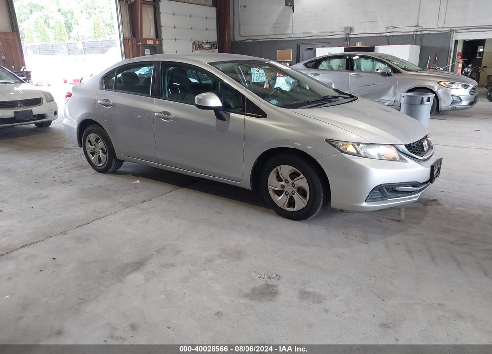 2013 HONDA CIVIC LX VIN: 2HGFB2F5XDH581061
