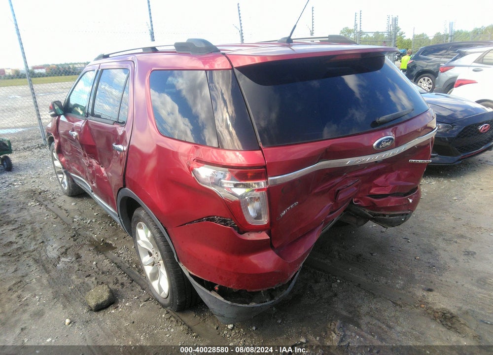 2015 FORD EXPLORER LIMITED VIN: 1FM5K7F83FGA31356