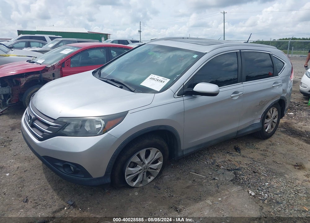 2014 HONDA CR-V EX-L VIN: 2HKRM3H74EH553193