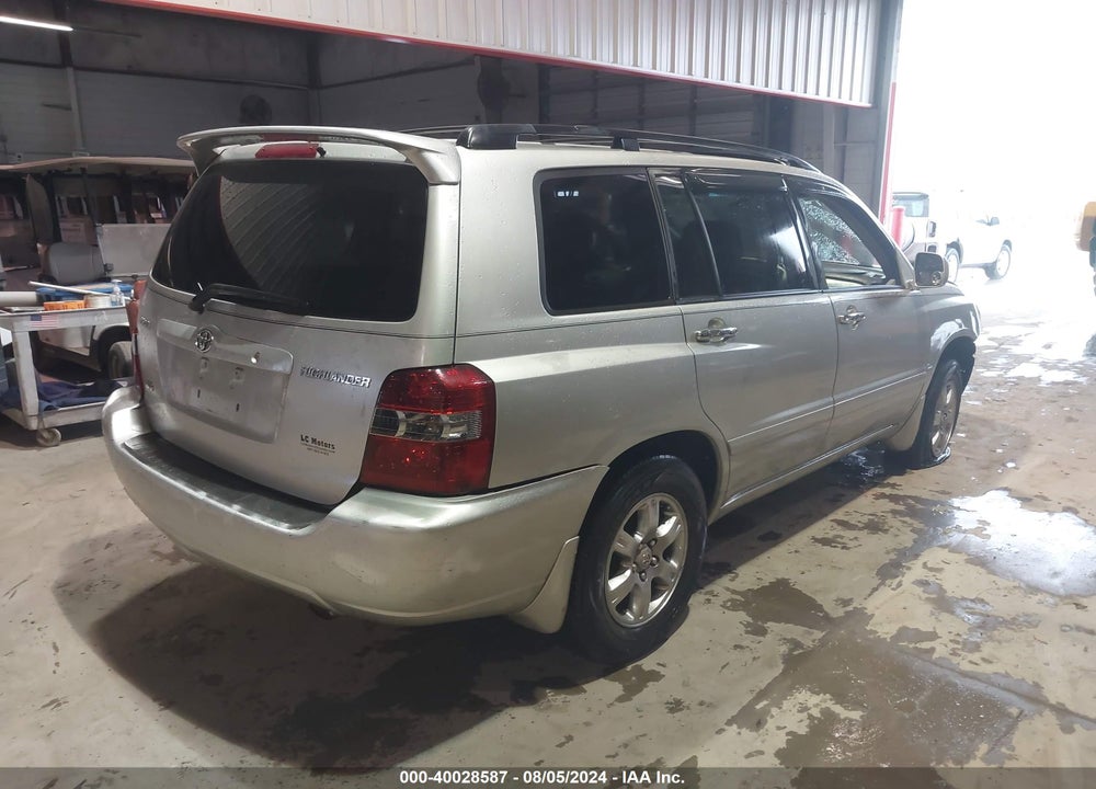 2007 TOYOTA HIGHLANDER V6 VIN: JTEDP21A370142798