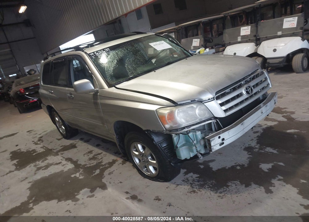 2007 TOYOTA HIGHLANDER V6 VIN: JTEDP21A370142798
