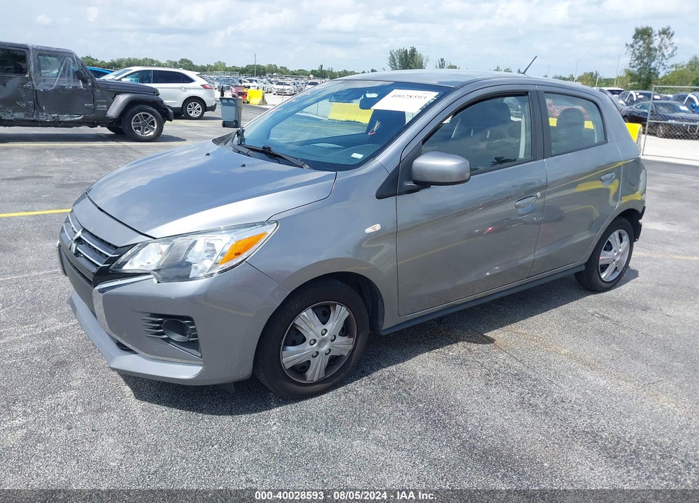 2021 MITSUBISHI MIRAGE VIN: ML32AUHJ8MH012529