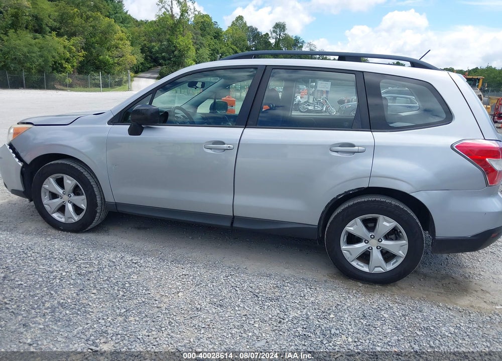 2015 SUBARU FORESTER 2.5I VIN: JF2SJABC9FH550182
