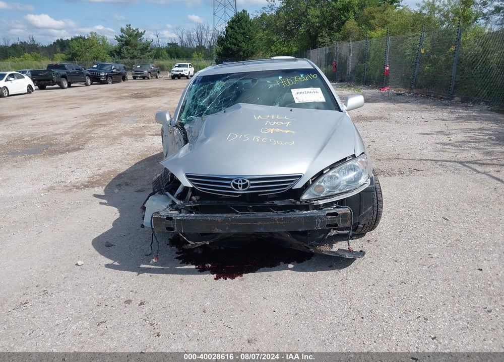 2005 TOYOTA CAMRY XLE V6 VIN: 4T1BF30K95U094773
