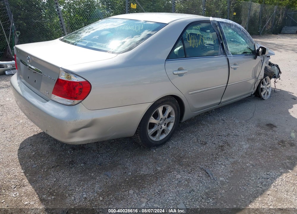 2005 TOYOTA CAMRY XLE V6 VIN: 4T1BF30K95U094773