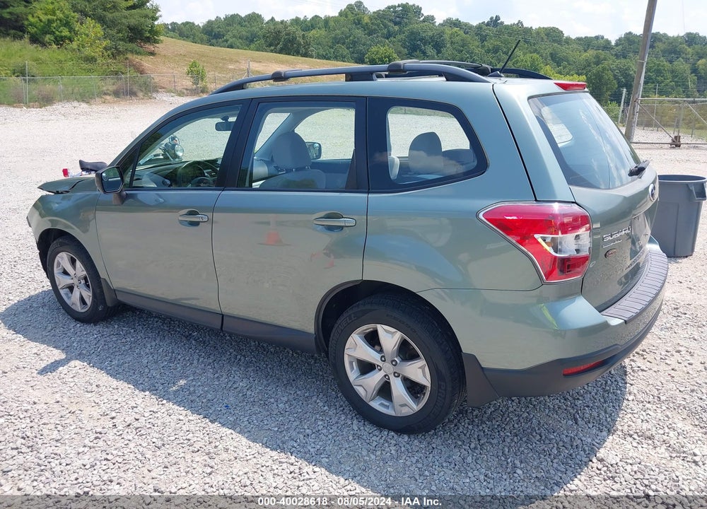 2015 SUBARU FORESTER 2.5I VIN: JF2SJABC4FH479912