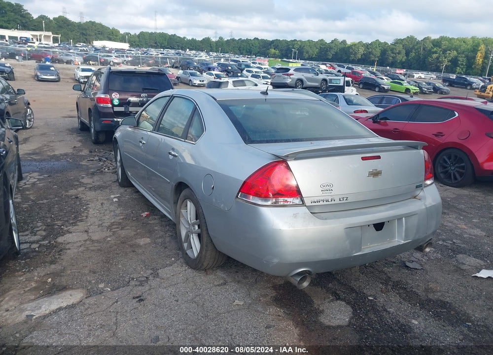 2013 CHEVROLET IMPALA LTZ VIN: 2G1WC5E30D1168905