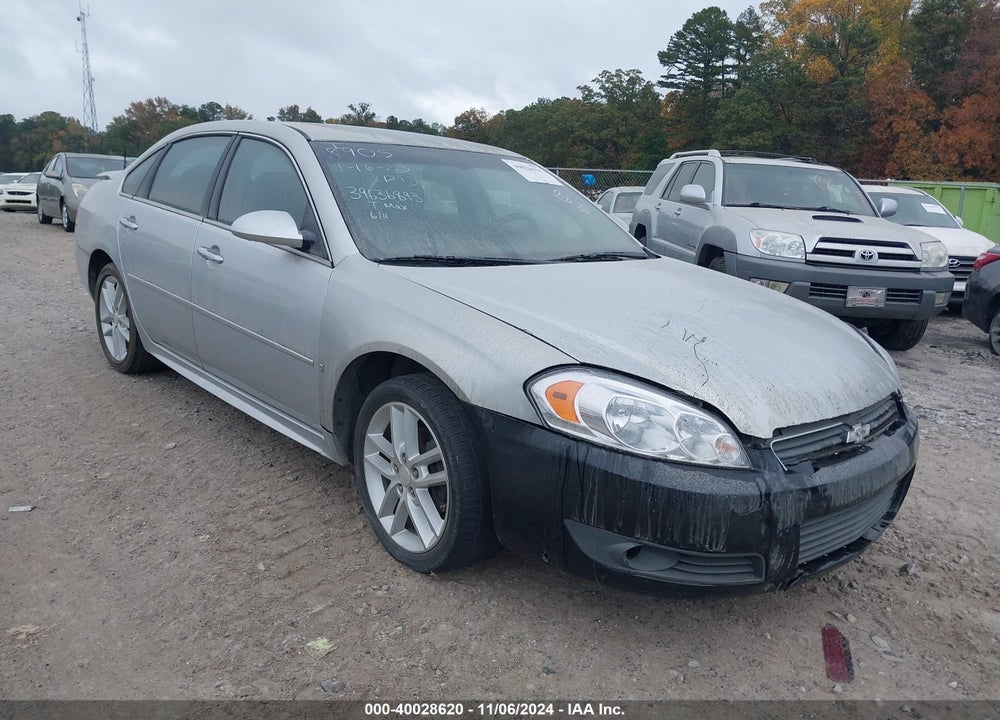 2013 CHEVROLET IMPALA LTZ VIN: 2G1WC5E30D1168905
