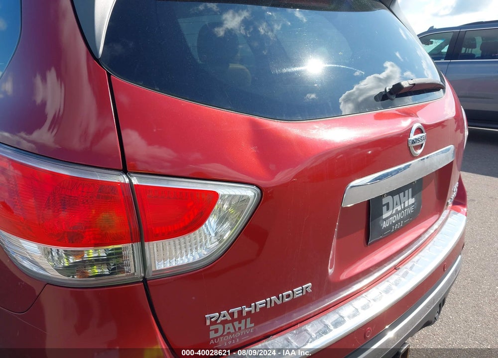 2014 NISSAN PATHFINDER PLATINUM VIN: 5N1AR2MM7EC602124
