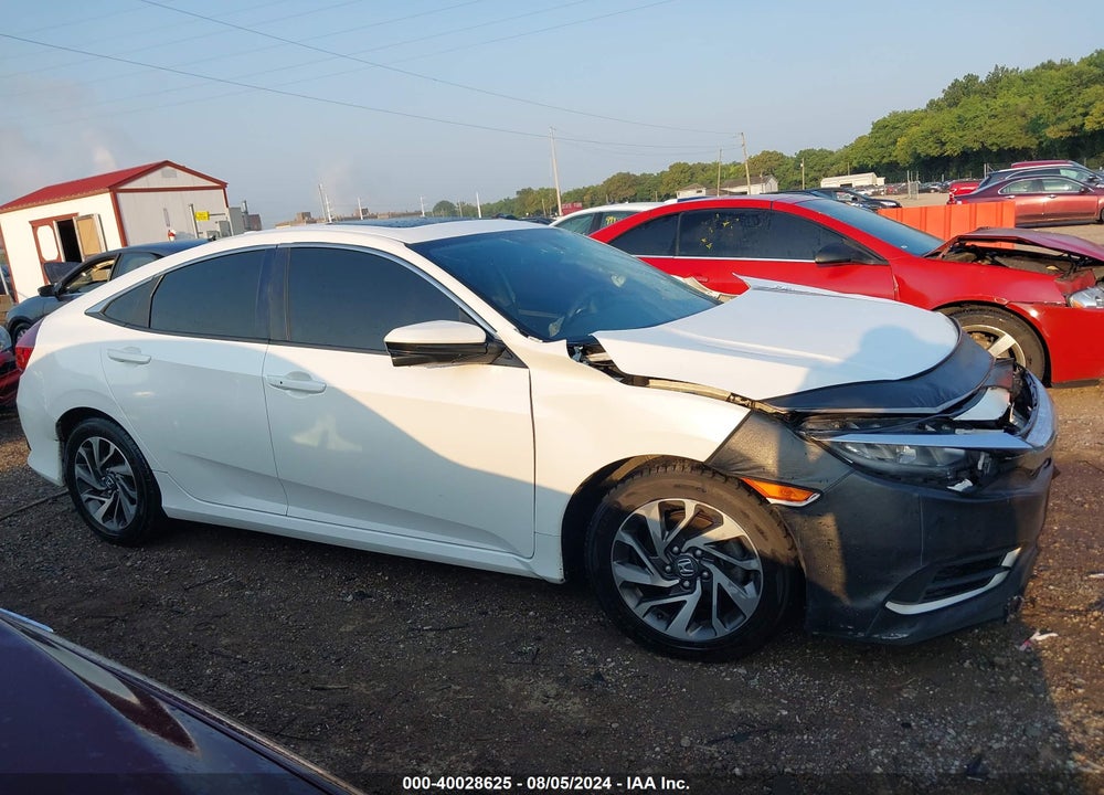 2017 HONDA CIVIC EX VIN: 19XFC2F76HE032780