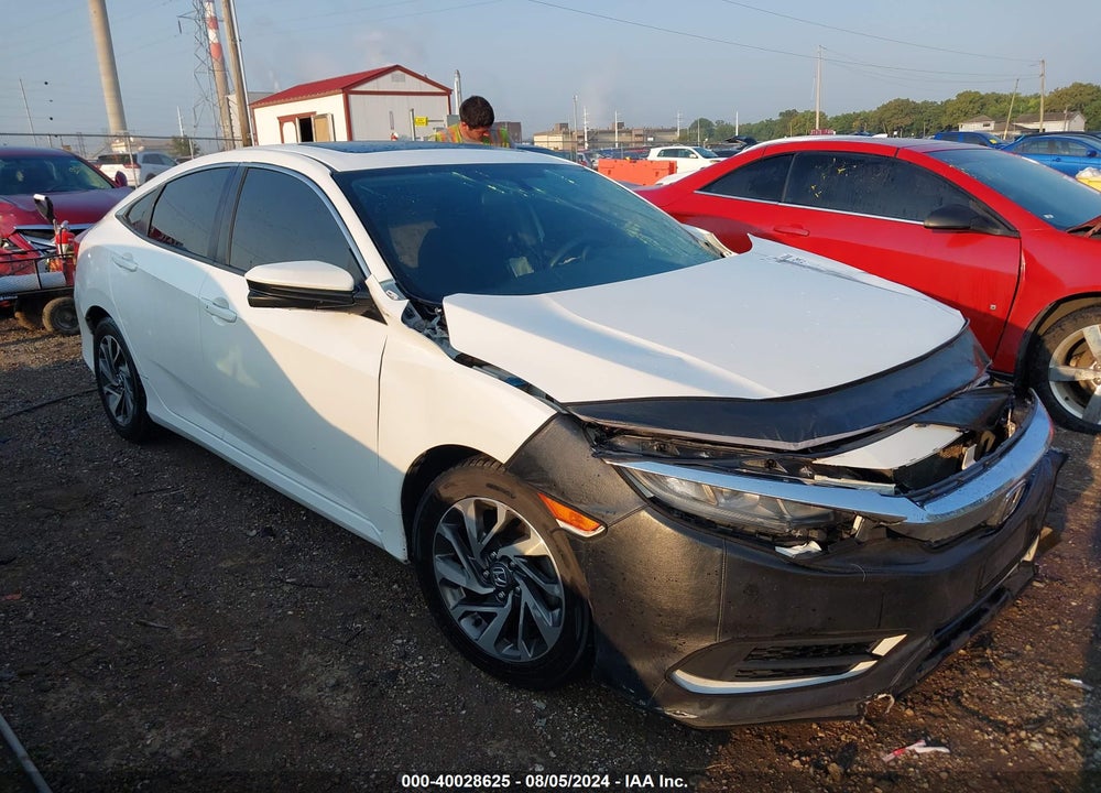 2017 HONDA CIVIC EX VIN: 19XFC2F76HE032780