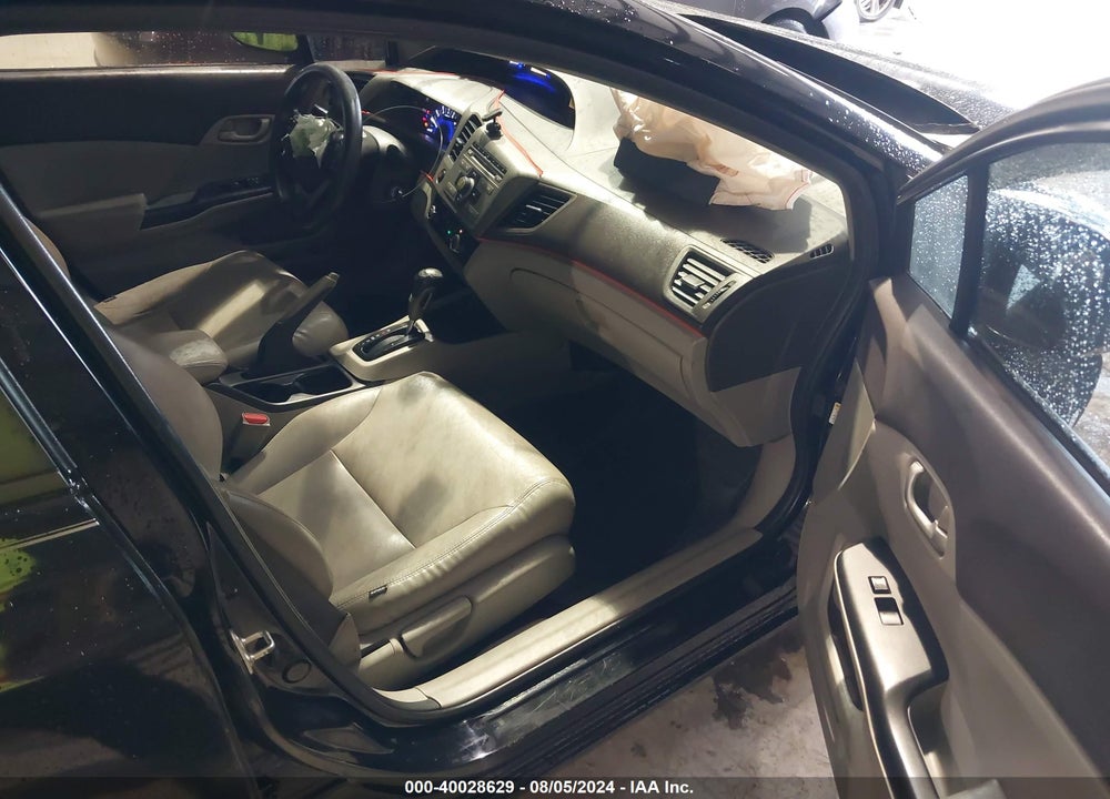 2012 HONDA CIVIC LX VIN: 19XFB2F53CE101094
