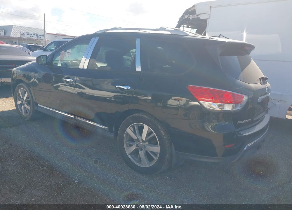 2014 NISSAN PATHFINDER PLATINUM VIN: 5N1AR2MN9EC654525
