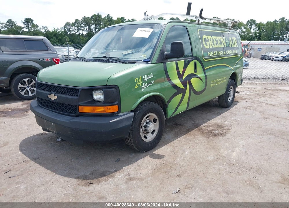 2016 CHEVROLET EXPRESS 2500 WORK VAN VIN: 1GCWGAFF0G1163369