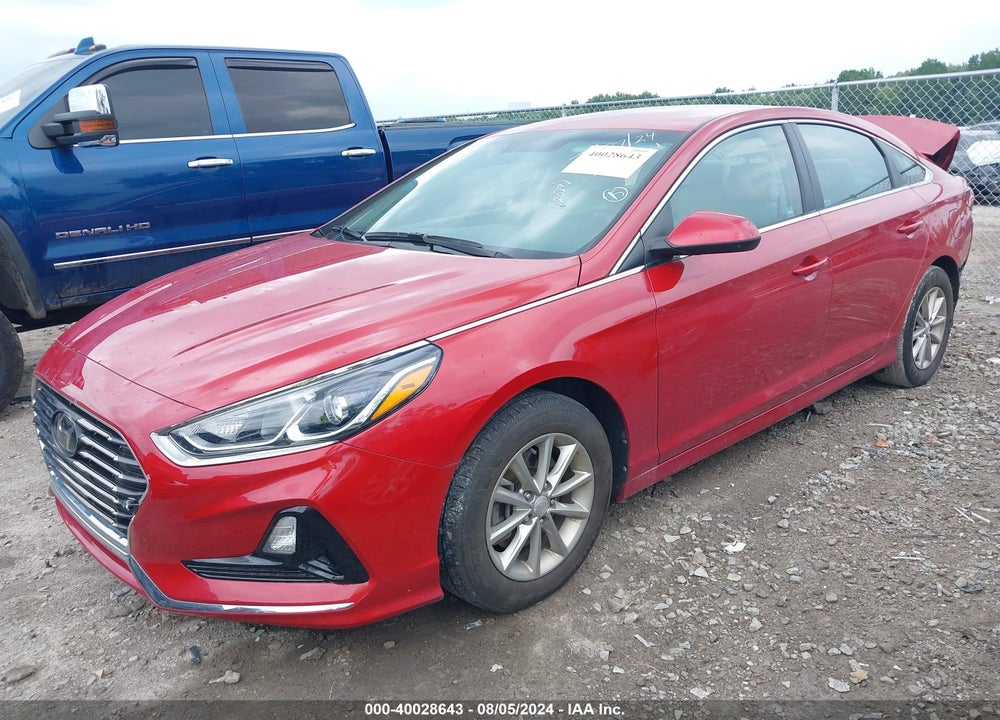 2019 HYUNDAI SONATA SE VIN: 5NPE24AF8KH793483