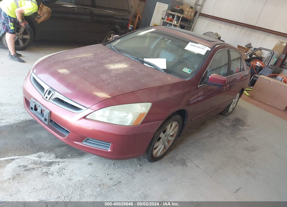 2006 HONDA ACCORD 3.0 EX VIN: 1HGCM66596A006780