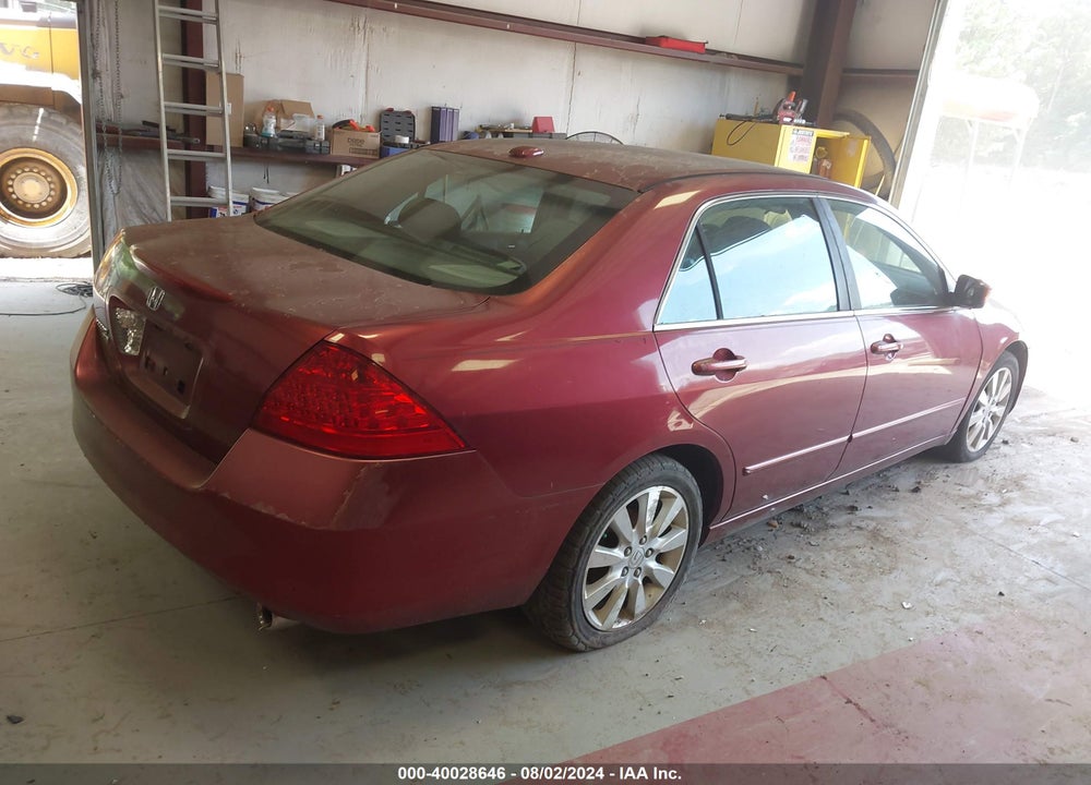 2006 HONDA ACCORD 3.0 EX VIN: 1HGCM66596A006780