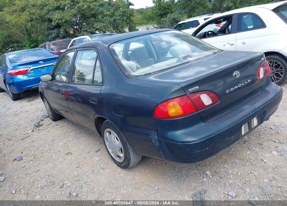 1999 TOYOTA COROLLA VE VIN: 1NXBR12EXXZ161208