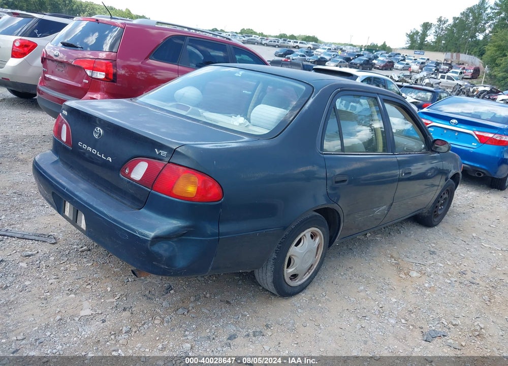 1999 TOYOTA COROLLA VE VIN: 1NXBR12EXXZ161208