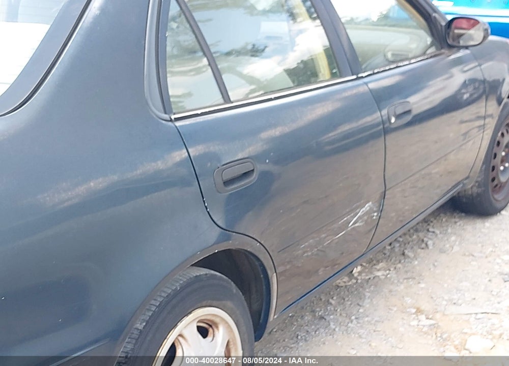 1999 TOYOTA COROLLA VE VIN: 1NXBR12EXXZ161208