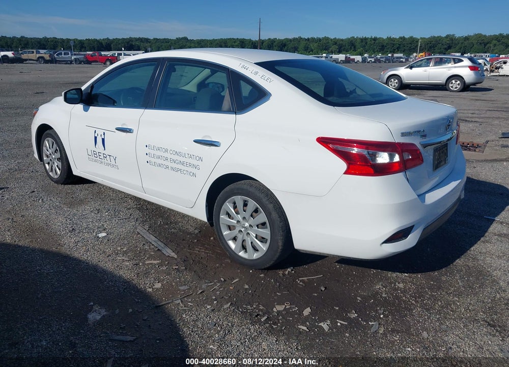 2018 NISSAN SENTRA S VIN: 3N1AB7AP1JY248495