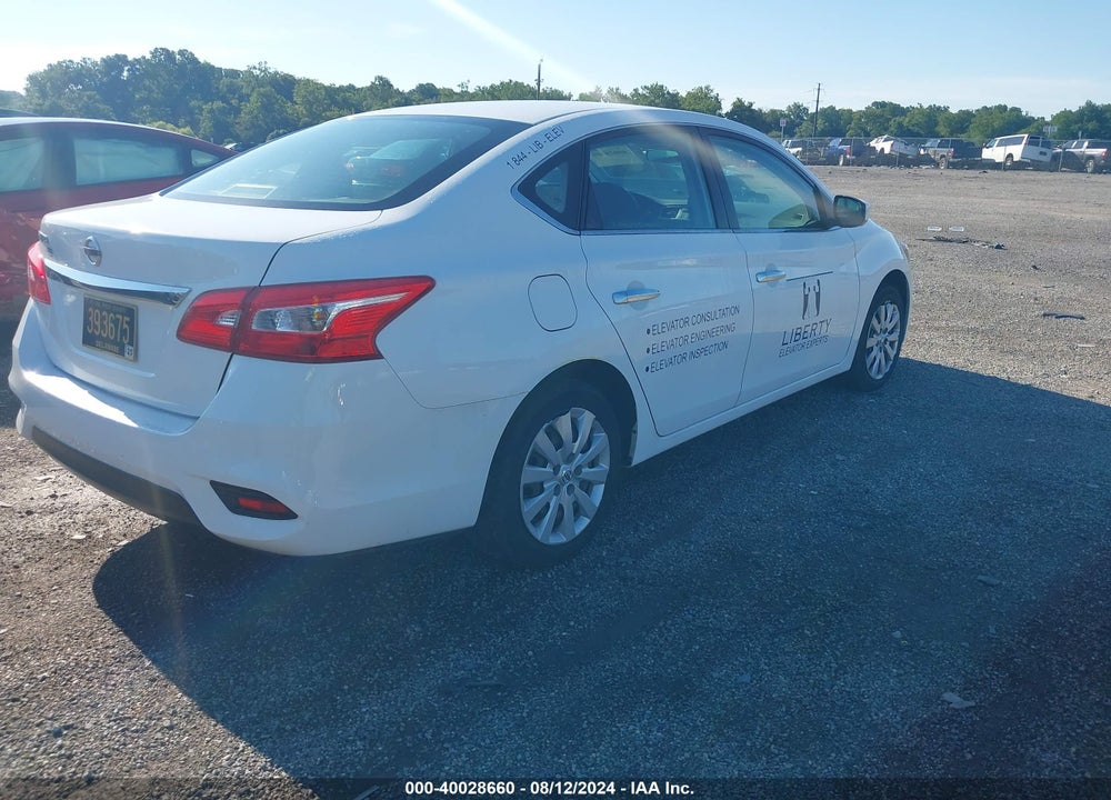 2018 NISSAN SENTRA S VIN: 3N1AB7AP1JY248495