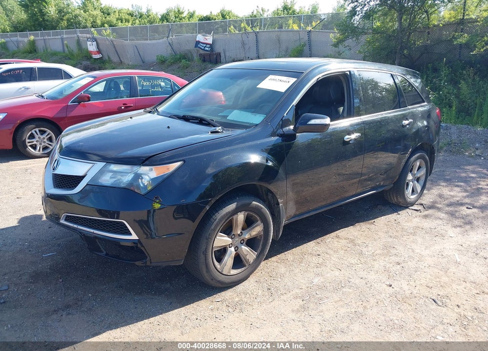 2010 ACURA MDX TECHNOLOGY PACKAGE VIN: 2HNYD2H48AH511845