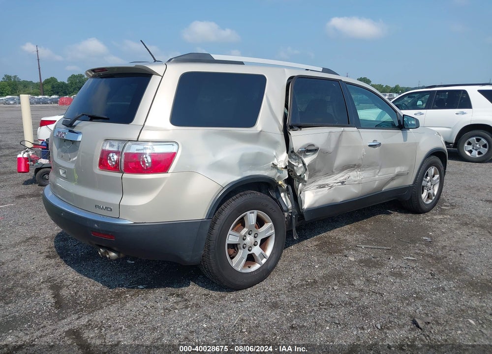 2010 GMC ACADIA SLE VIN: 1GKLVLED6AJ146723