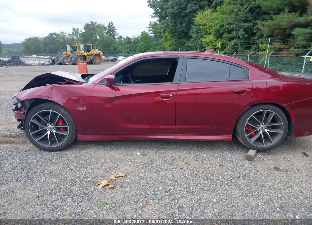 2017 DODGE CHARGER R/T SCAT PACK RWD VIN: 2C3CDXGJ2HH603228