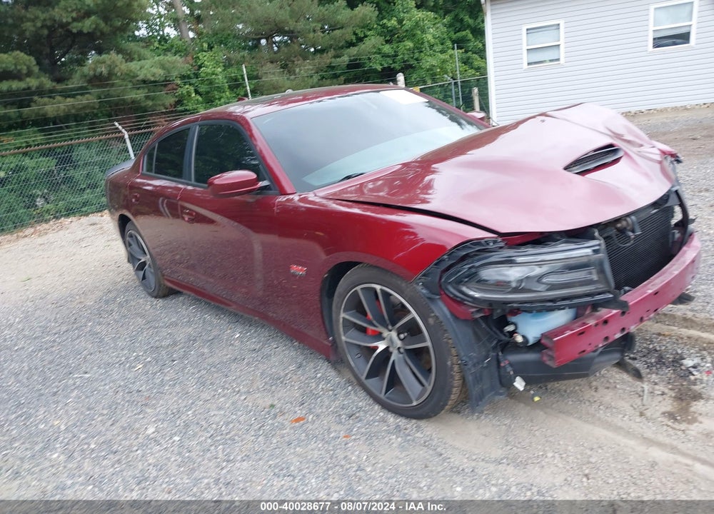 2017 DODGE CHARGER R/T SCAT PACK RWD VIN: 2C3CDXGJ2HH603228