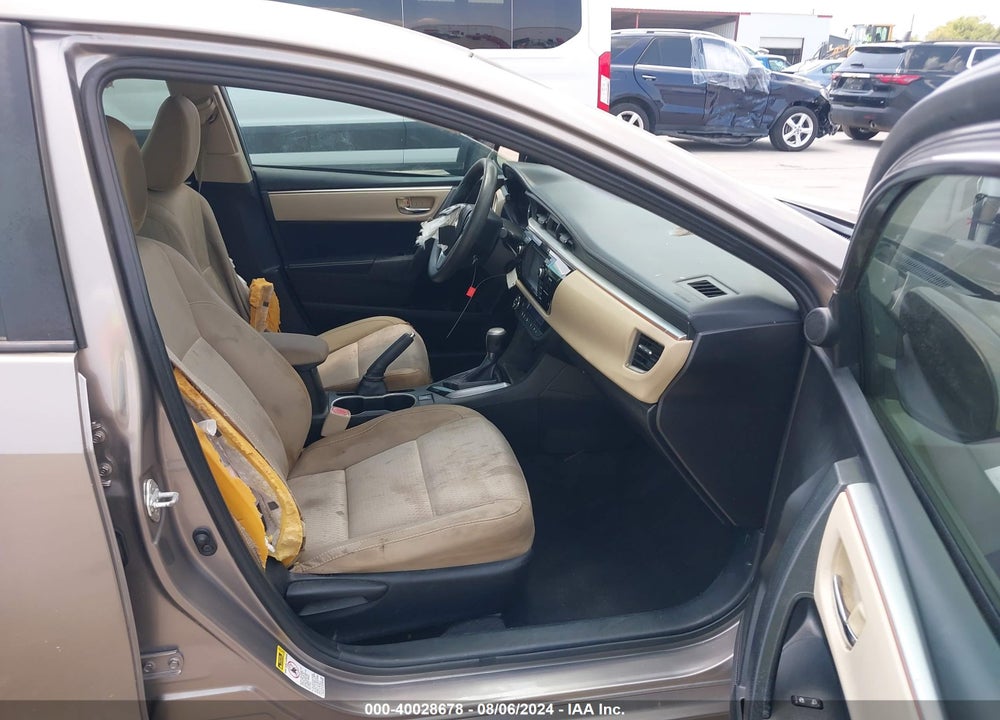2016 TOYOTA COROLLA LE VIN: 5YFBURHE9GP402200