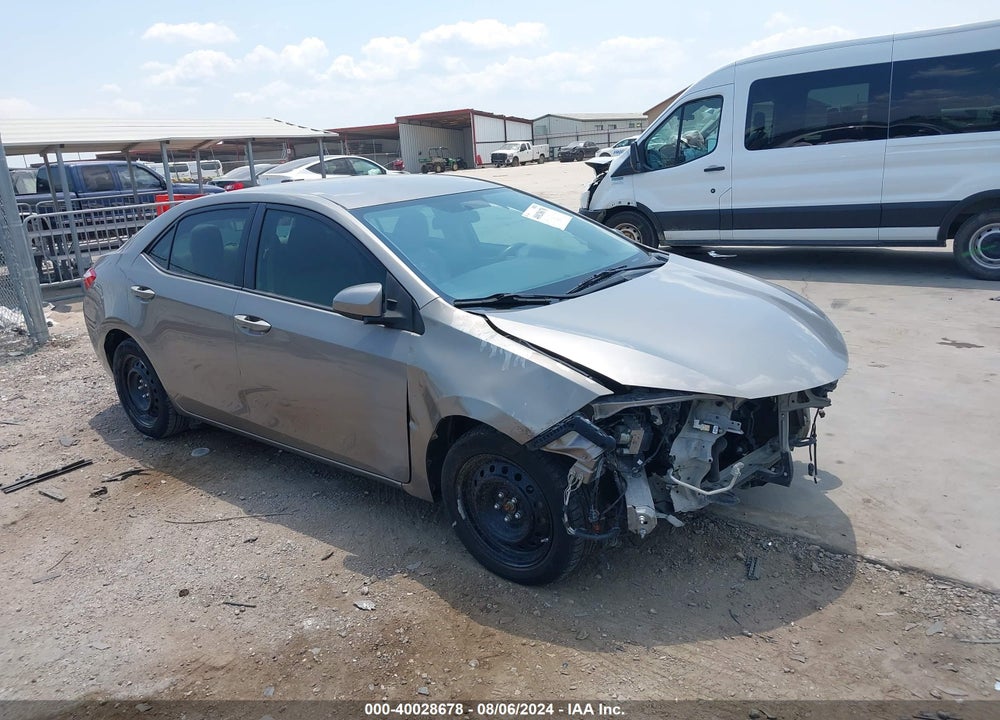 2016 TOYOTA COROLLA LE VIN: 5YFBURHE9GP402200