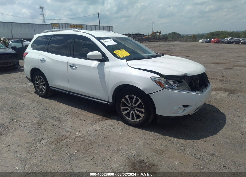 2016 NISSAN PATHFINDER PLATINUM/S/SL/SV VIN: 5N1AR2MN9GC610124
