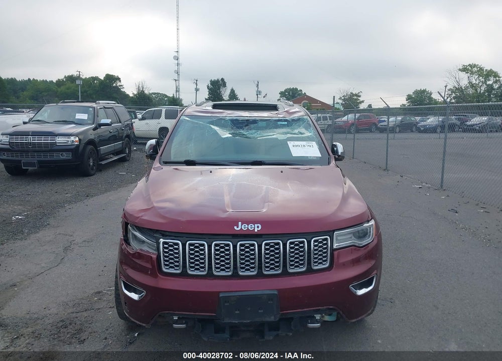 2018 JEEP GRAND CHEROKEE OVERLAND 4X4 VIN: 1C4RJFCT7JC175438