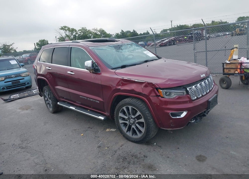 2018 JEEP GRAND CHEROKEE OVERLAND 4X4 VIN: 1C4RJFCT7JC175438