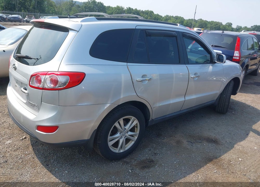 2011 HYUNDAI SANTA FE LIMITED V6 VIN: 5XYZKDAGXBG005367