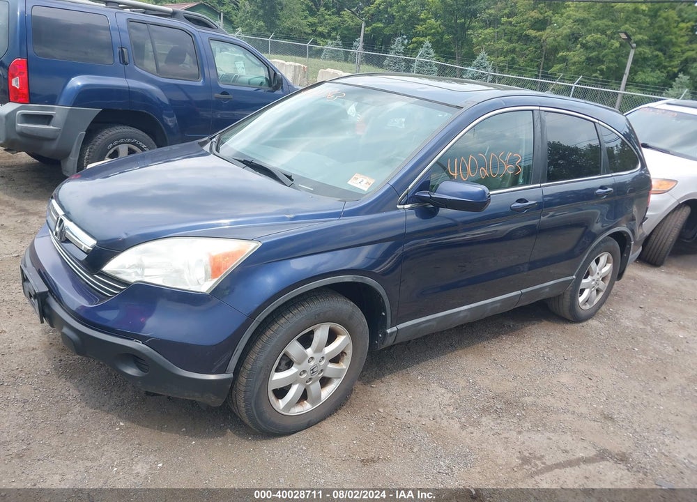 2008 HONDA CR-V EX-L VIN: 5J6RE48728L045172