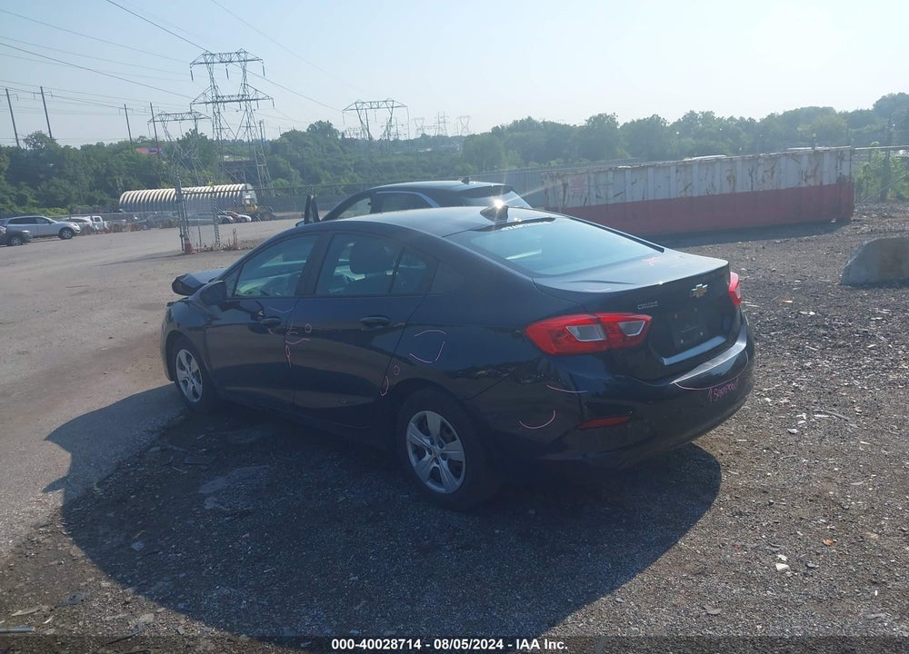 2016 CHEVROLET CRUZE LS AUTO VIN: 1G1BC5SM2G7247575
