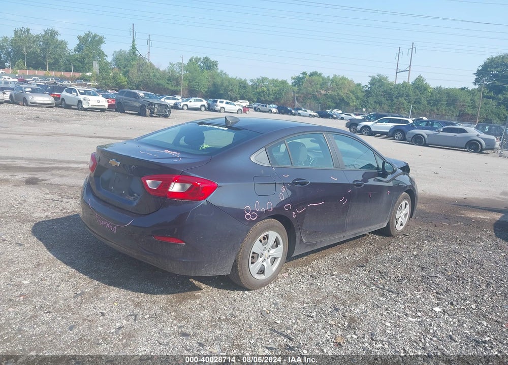 2016 CHEVROLET CRUZE LS AUTO VIN: 1G1BC5SM2G7247575