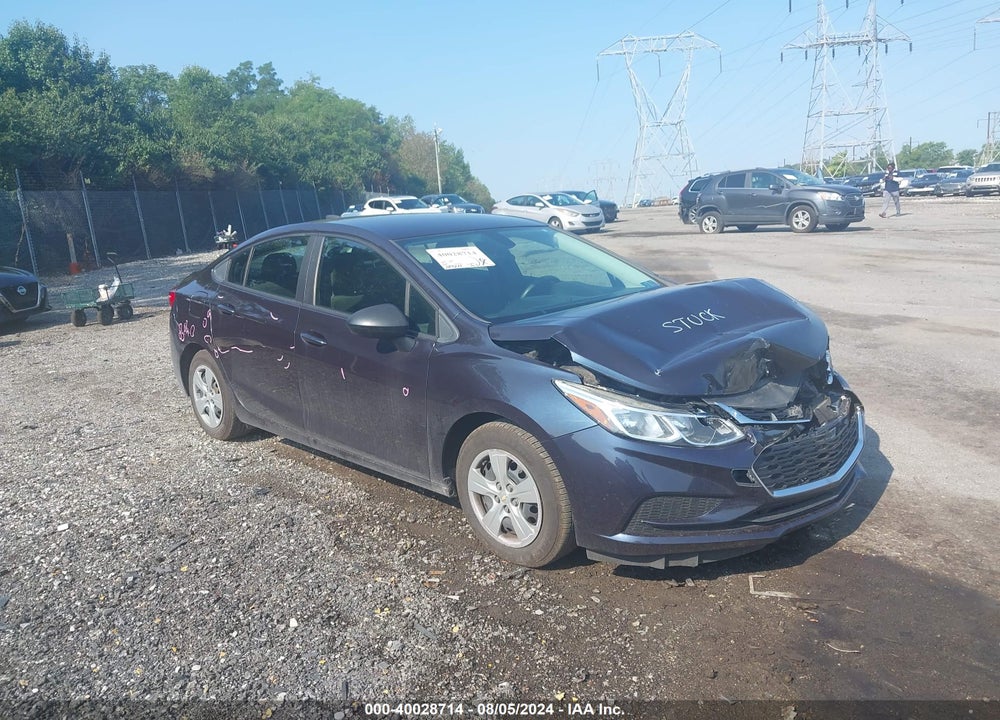 2016 CHEVROLET CRUZE LS AUTO VIN: 1G1BC5SM2G7247575
