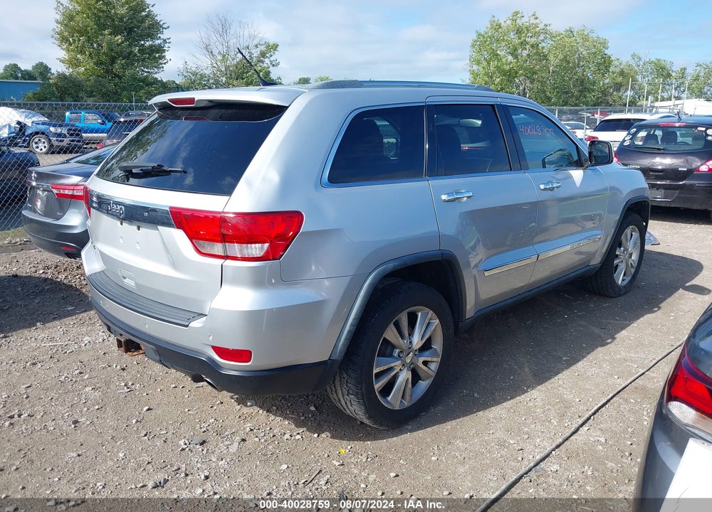 2011 JEEP GRAND CHEROKEE LAREDO VIN: 1J4RR4GT2BC646219