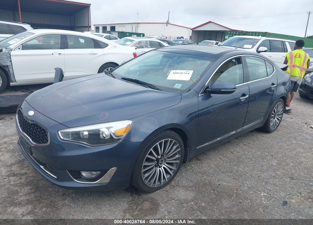 2014 KIA CADENZA PREMIUM VIN: KNALN4D72E5138496