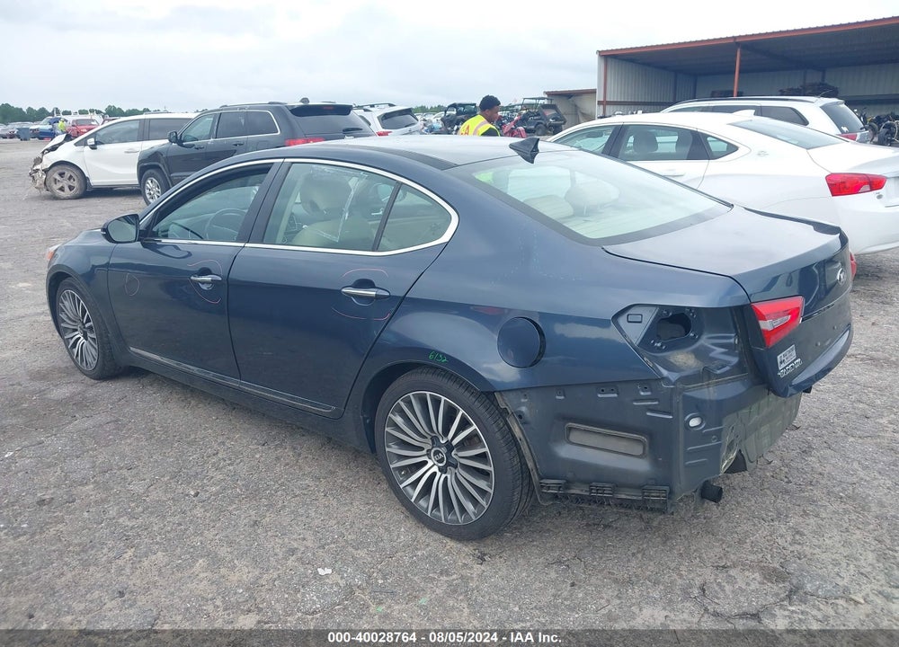 2014 KIA CADENZA PREMIUM VIN: KNALN4D72E5138496
