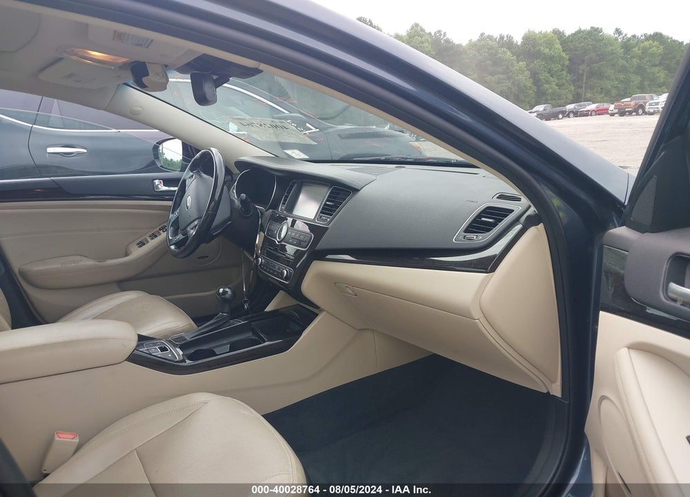 2014 KIA CADENZA PREMIUM VIN: KNALN4D72E5138496