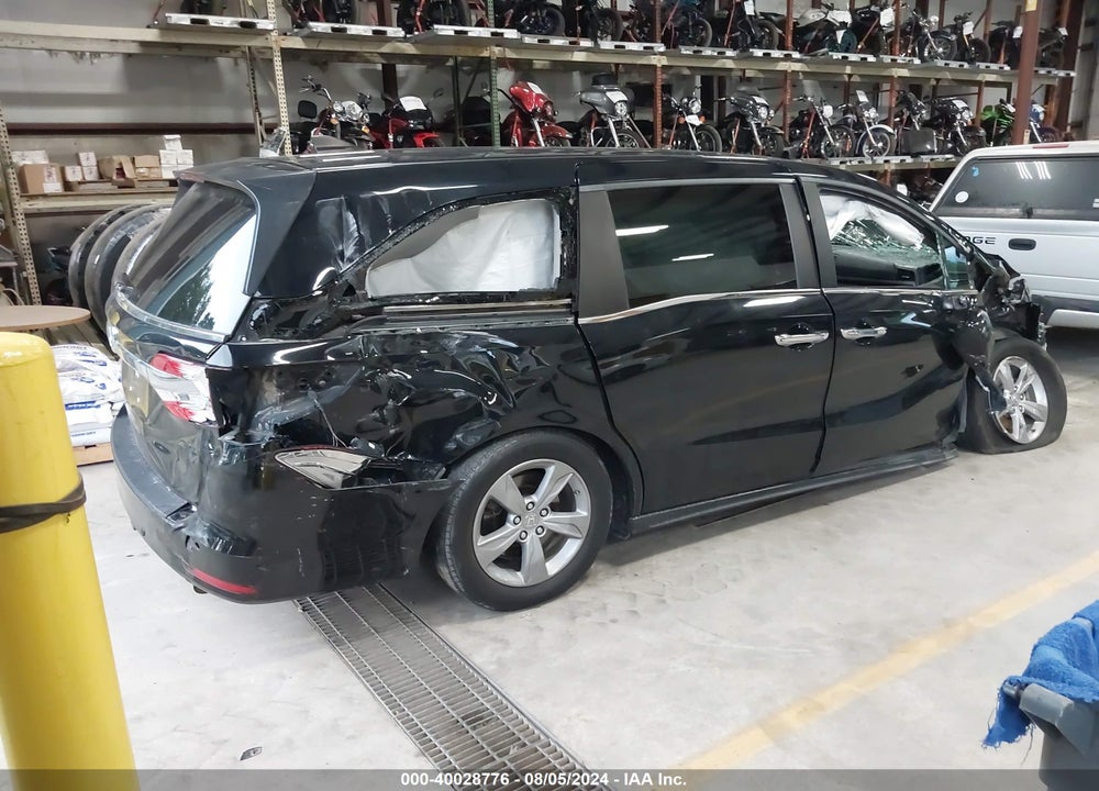 2018 HONDA ODYSSEY EX VIN: 5FNRL6H51JB093874