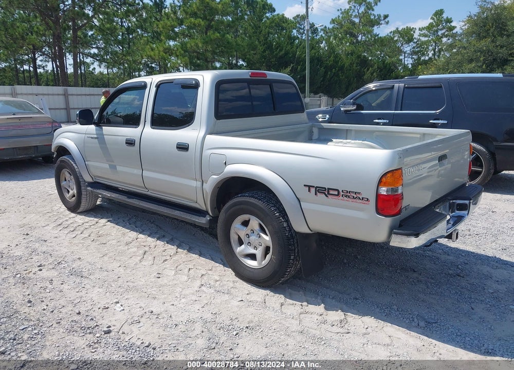 2003 TOYOTA TACOMA PRERUNNER V6 VIN: 5TEGN92N43Z269331