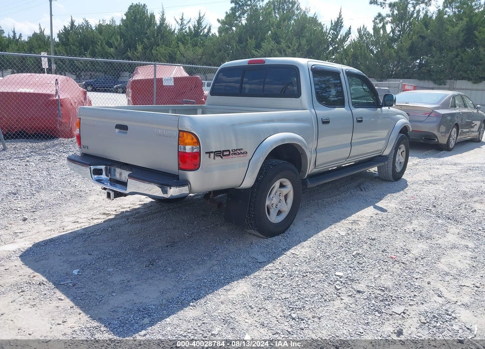 2003 TOYOTA TACOMA PRERUNNER V6 VIN: 5TEGN92N43Z269331