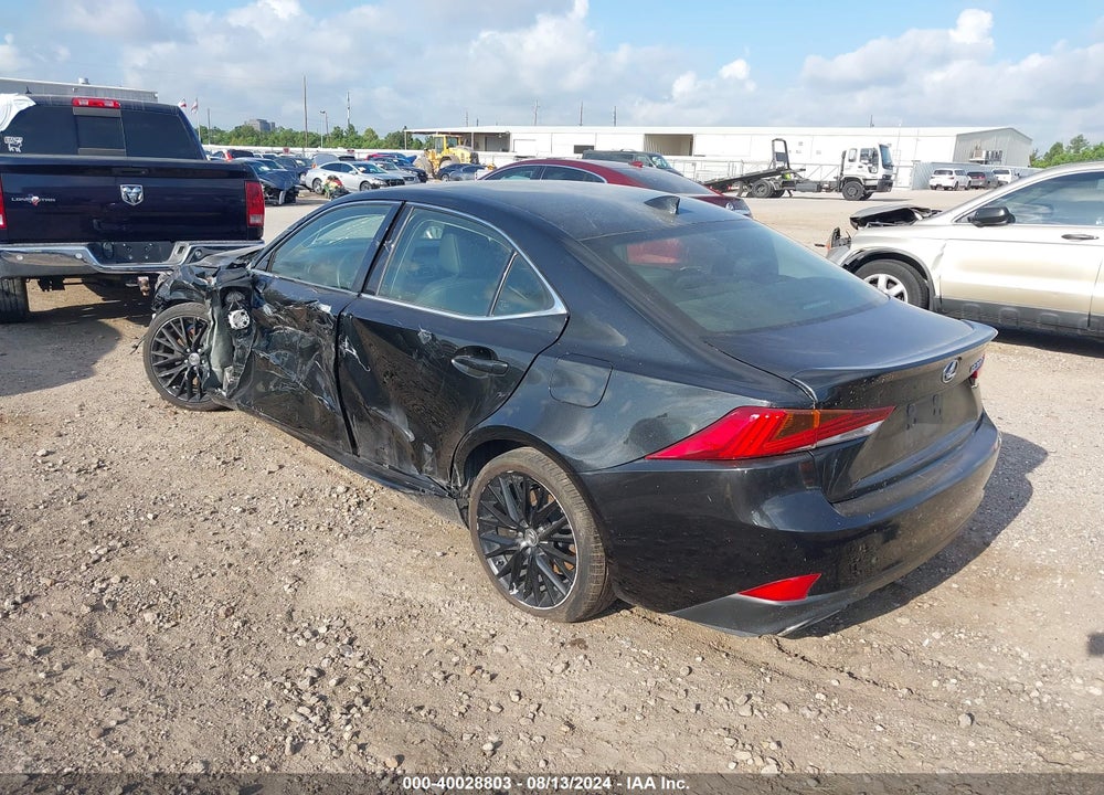 2018 LEXUS IS 300 VIN: JTHBA1D20J5078627