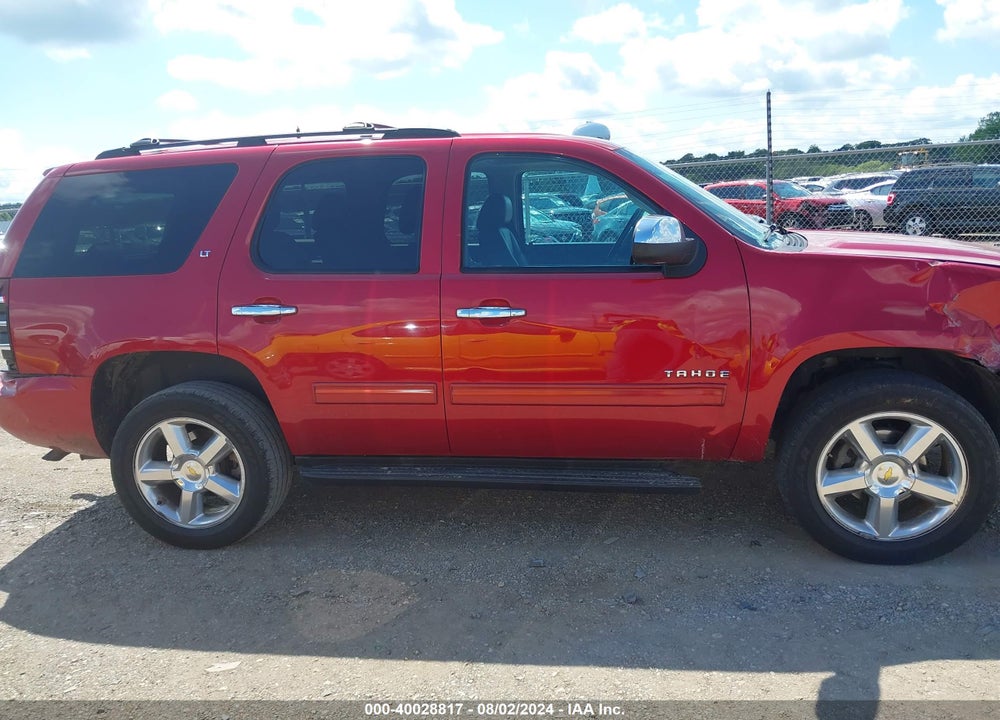 2013 CHEVROLET TAHOE LT VIN: 1GNSKBE00DR378853